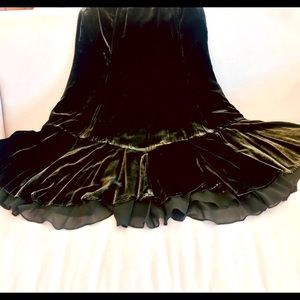 Ralph Lauren velvet skirt